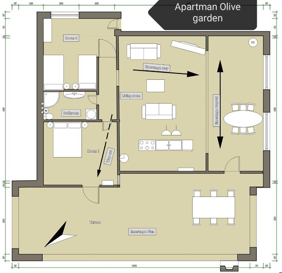 Apartment Olive Garden Vodnjan Buitenkant foto